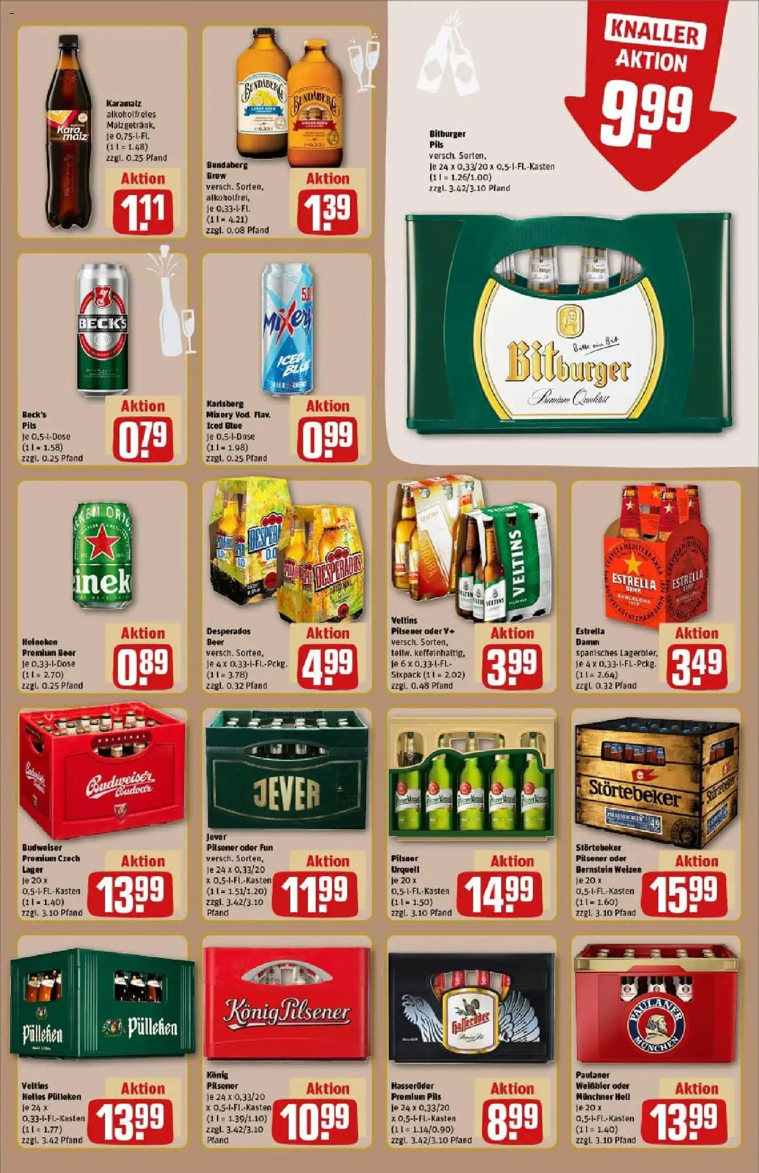 Rewe prospekt Bremen	 – gültig ab 22.12.2025 | Seite: 17 | Produkte: Helles pulleken, Pils, Mixery, Veltins