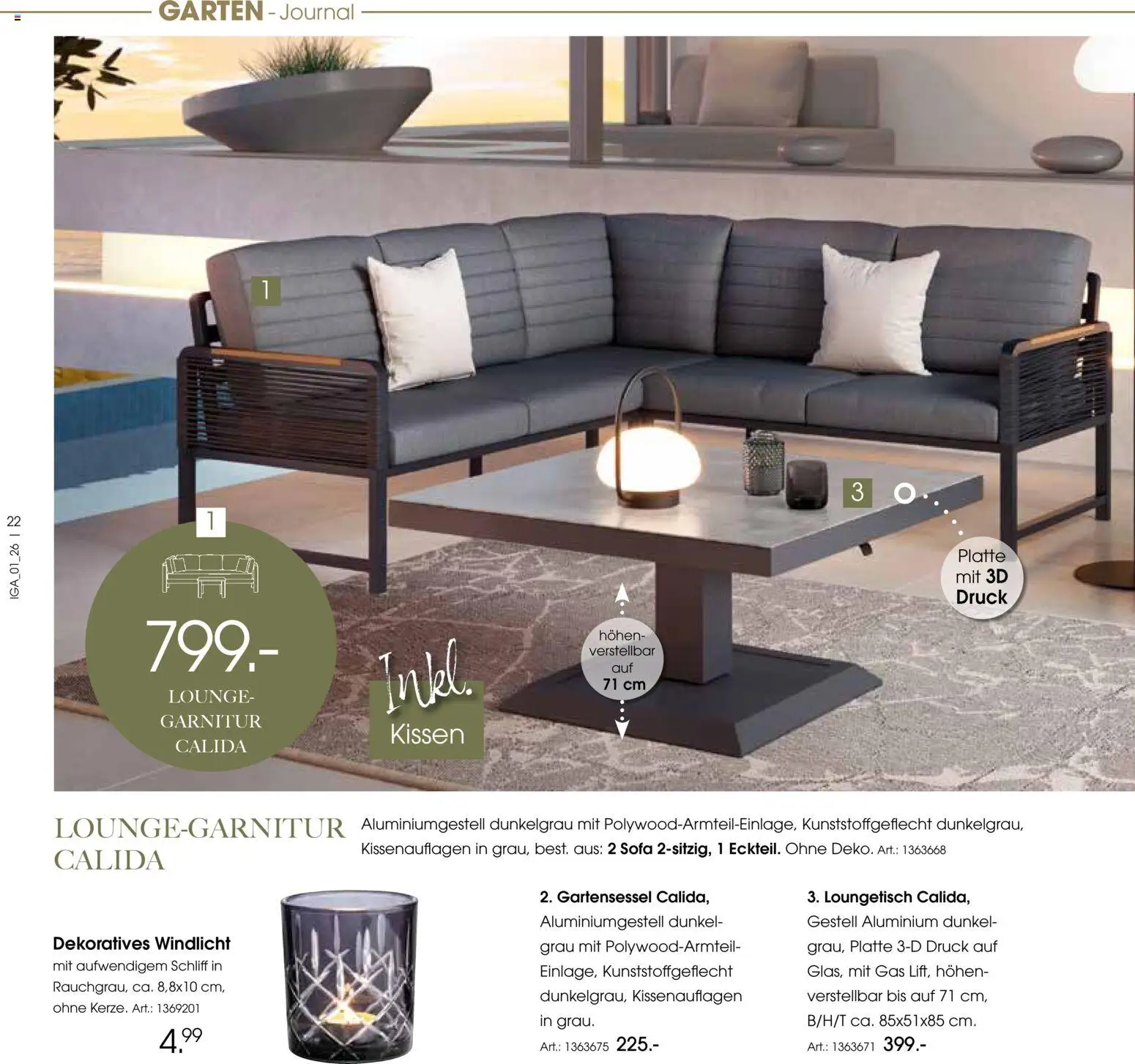 Zurbrüggen Sommer 2026 – gültig ab 19.03.2026 | Seite: 22 | Produkte: Kissen, Sofa