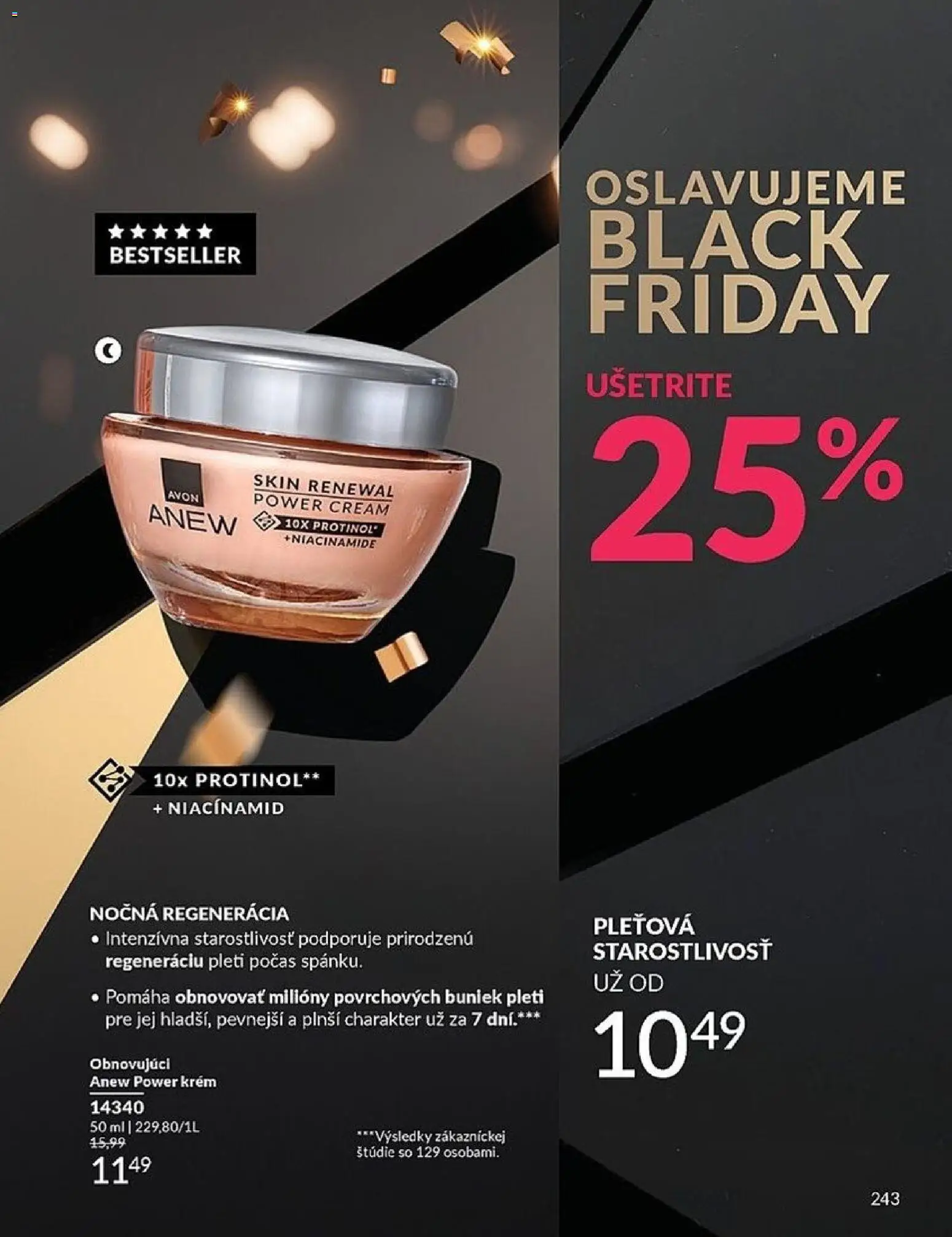 Nové Avon akcie – leták je platný od 01.11.2025 | Strana: 243 | Produkty: Krém