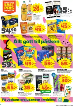 Stora Coop erbjudanden - Förhandsvisning av reklamblad från butik Stora Coop aktuell från 23.03.2026 | Sida: 8 | Produkter: Oliver, Cheddar, Pepsi, Energidryck