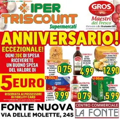 Anteprima del volantino Ipertriscount Fonte Nuova catalogo valido a partire dal 05.09.2025