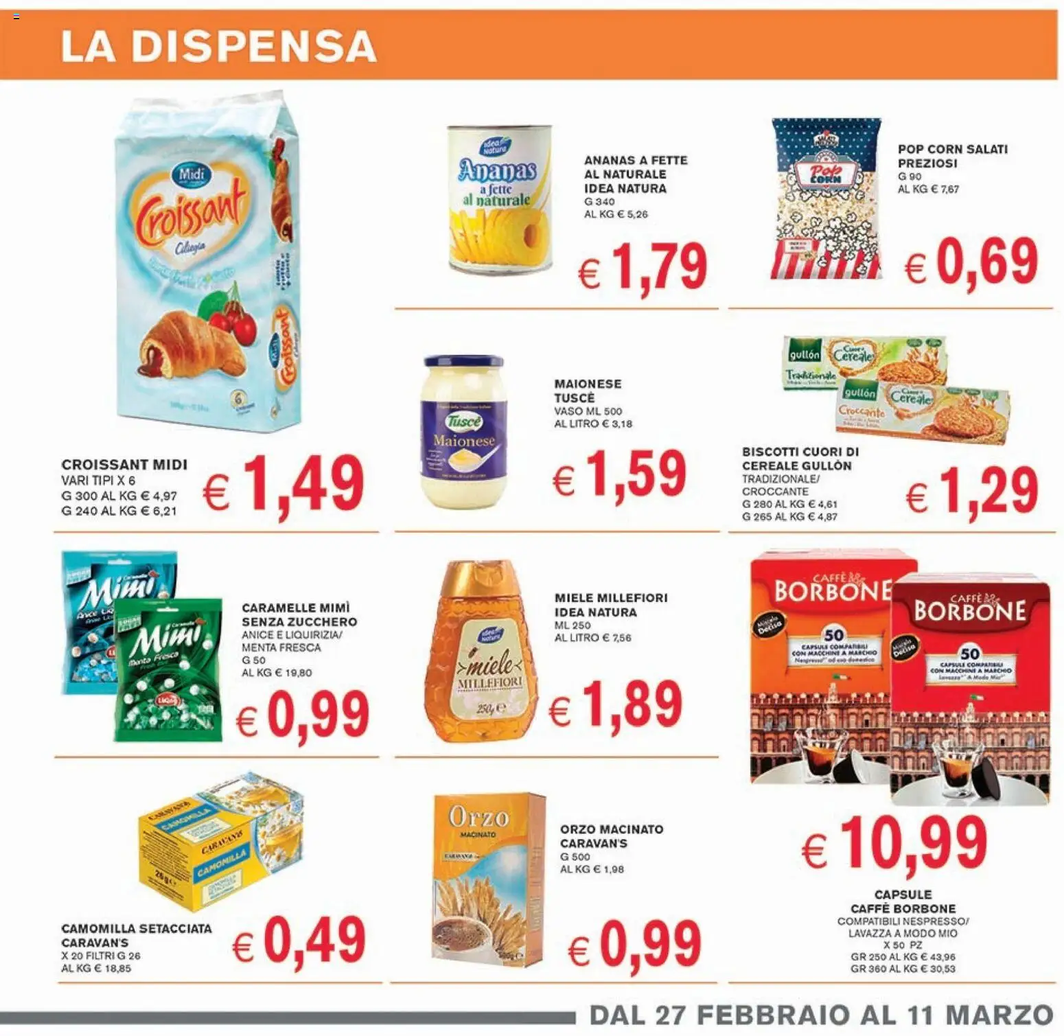 Volantino Coal del 27.02.2026 | Pagina: 9 | Prodotti: Caffè, Biscotti, Miele, Macinato