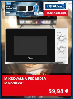 Katalog FRIGO & Co. - Pregled kataloga iz trgovine FRIGO & Co., vrijedi od 06.02.2026 | Stranica: 2 | Proizvodi: Pećnica