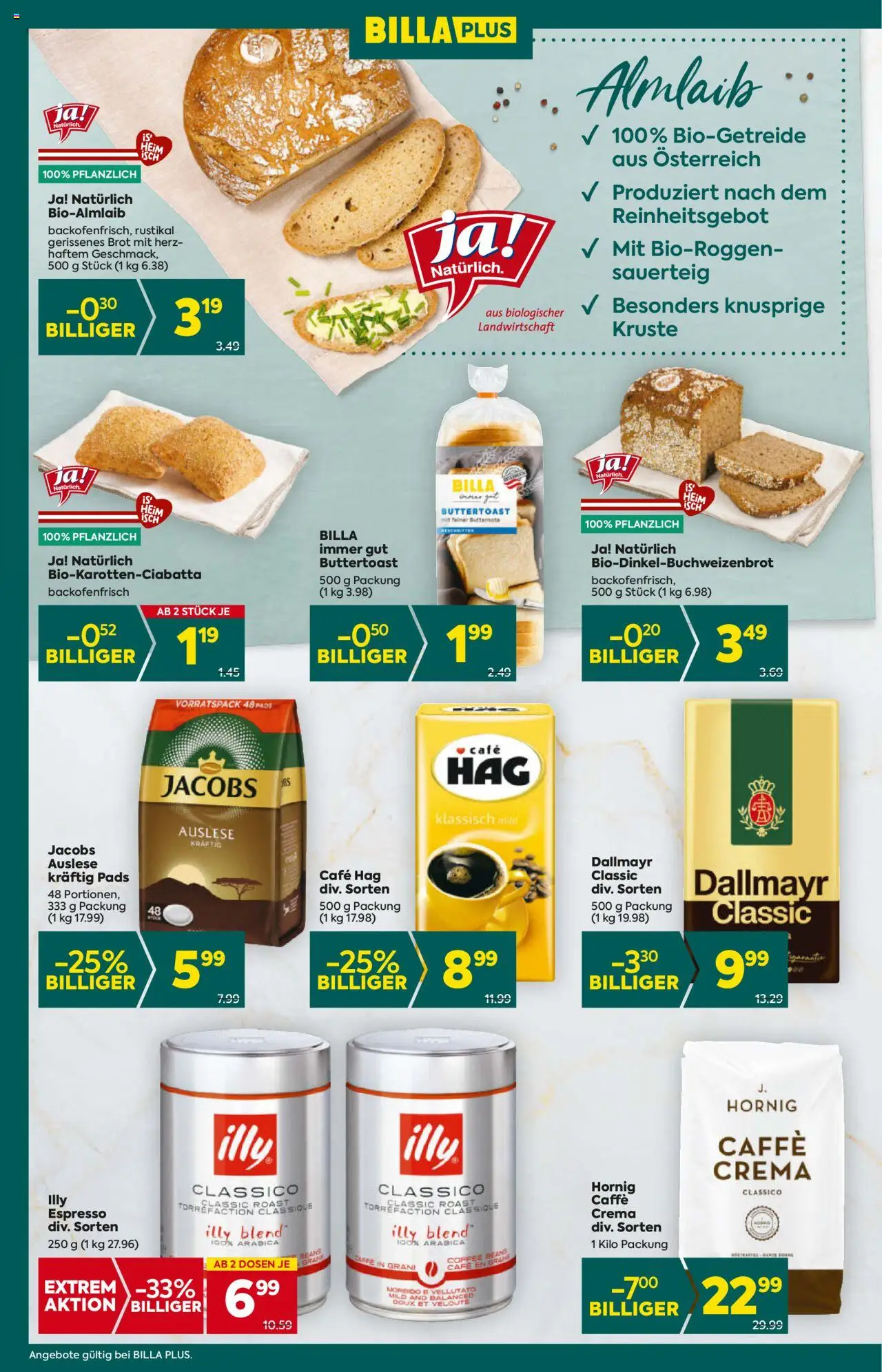 Billa Plus Flugblatt - Niederösterreich gültig ab 31.07.2025 | Seite: 12 | Produkte: Brot