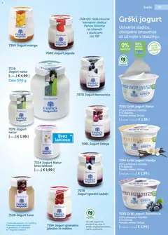 Bofrost katalog akcije – veljaven od 04.03.2026 | Stran: 49 | Izdelki: Mleko, Jogurt, Maline, Mango