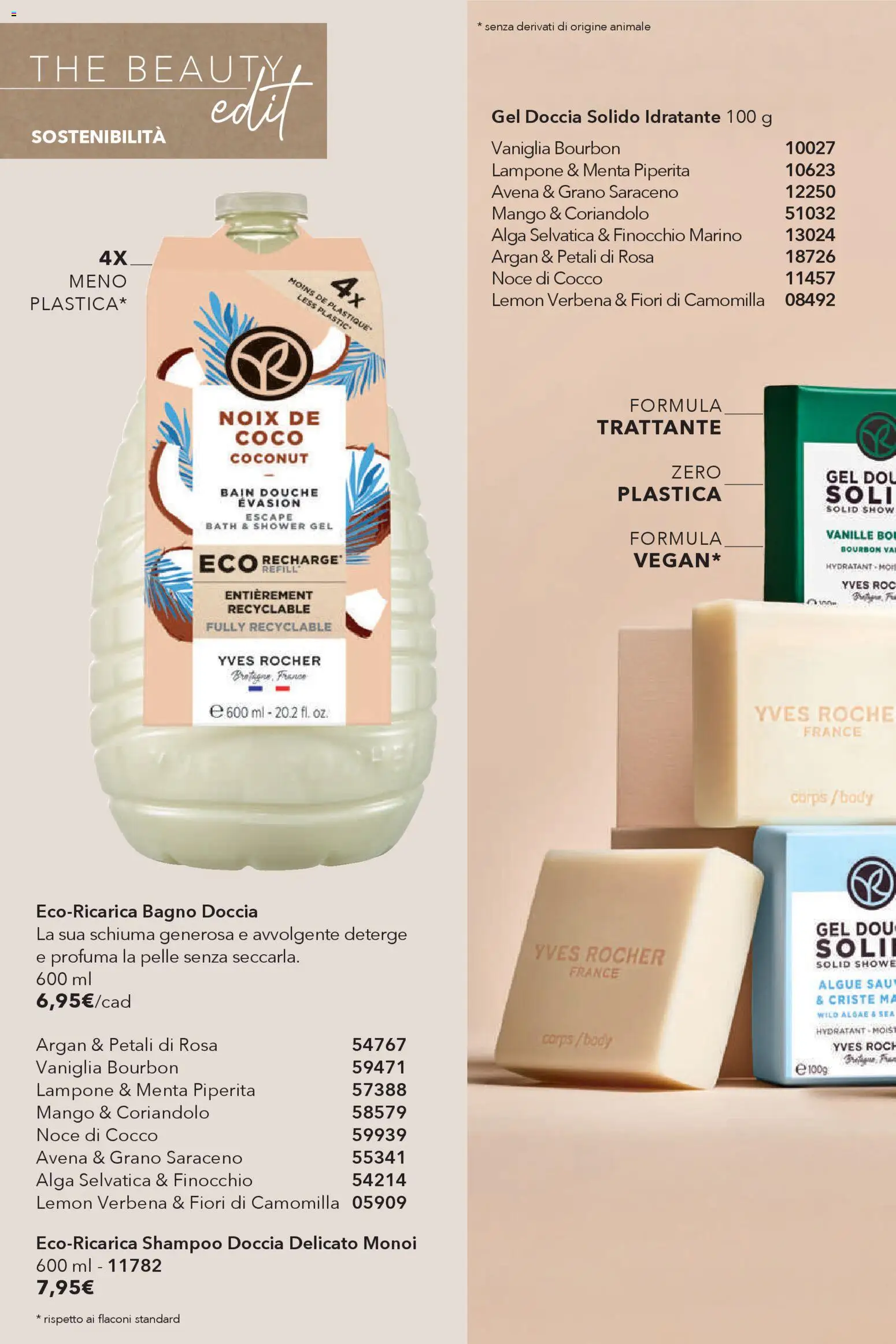 Volantino Yves Rocher del 16.12.2025 | Pagina: 42 | Prodotti: Mango, The, Bagno, Doccia