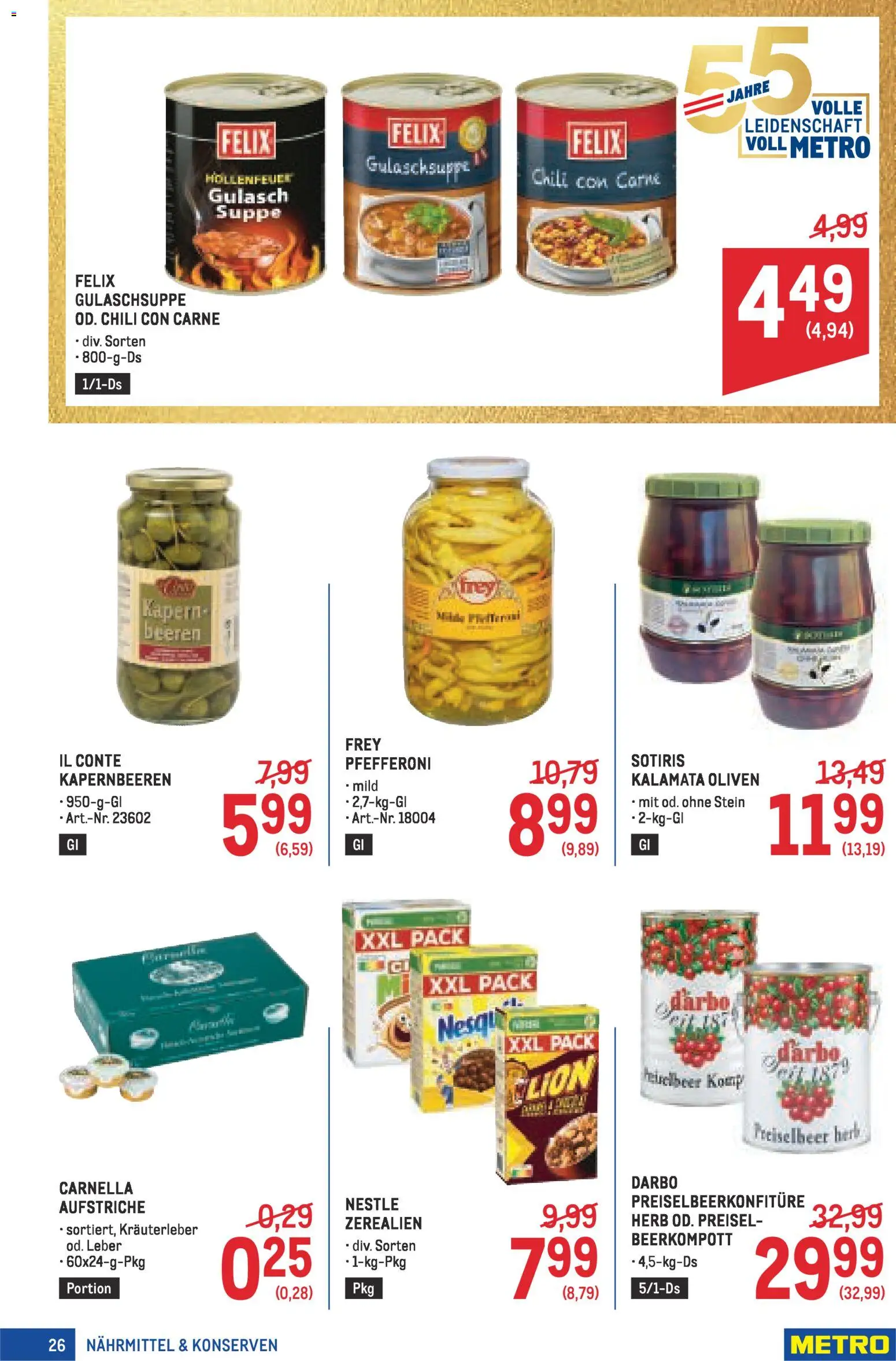 Metro Profi gültig ab 05.03.2026 | Seite: 26 | Produkte: Chili, Szeder