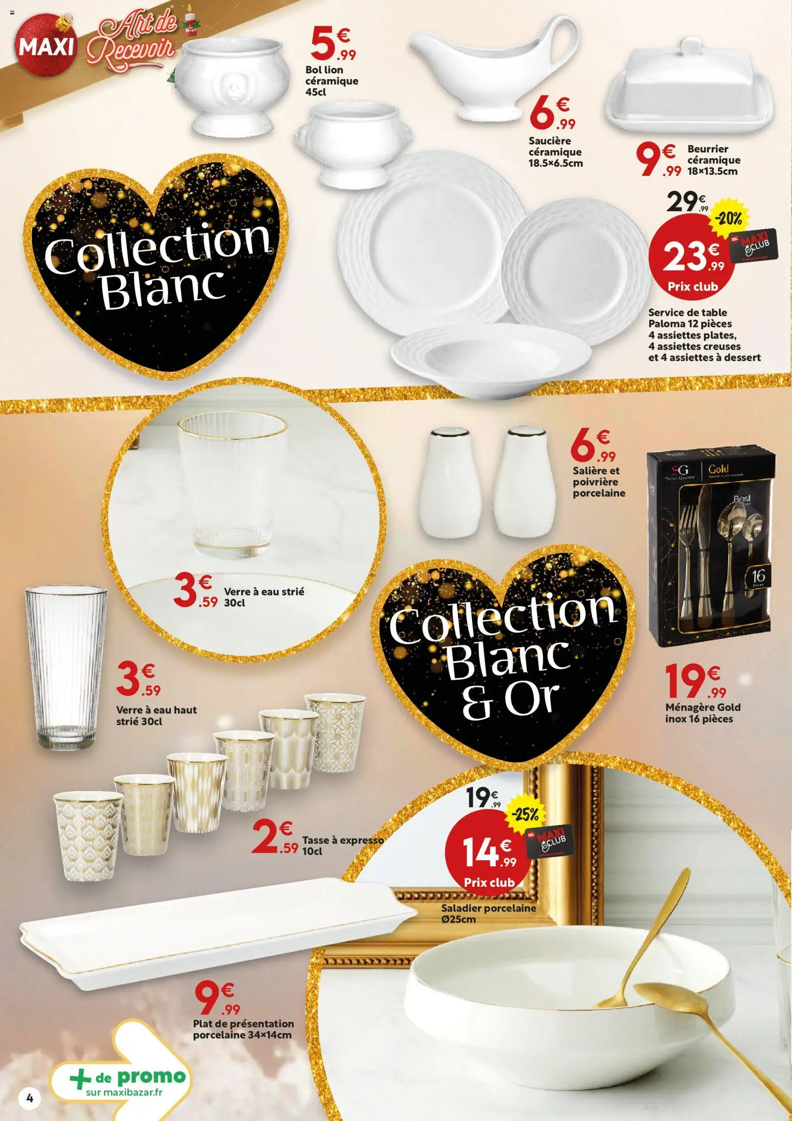{H1} | Page: 4 | Produits: Bol, Porcelaine, Table