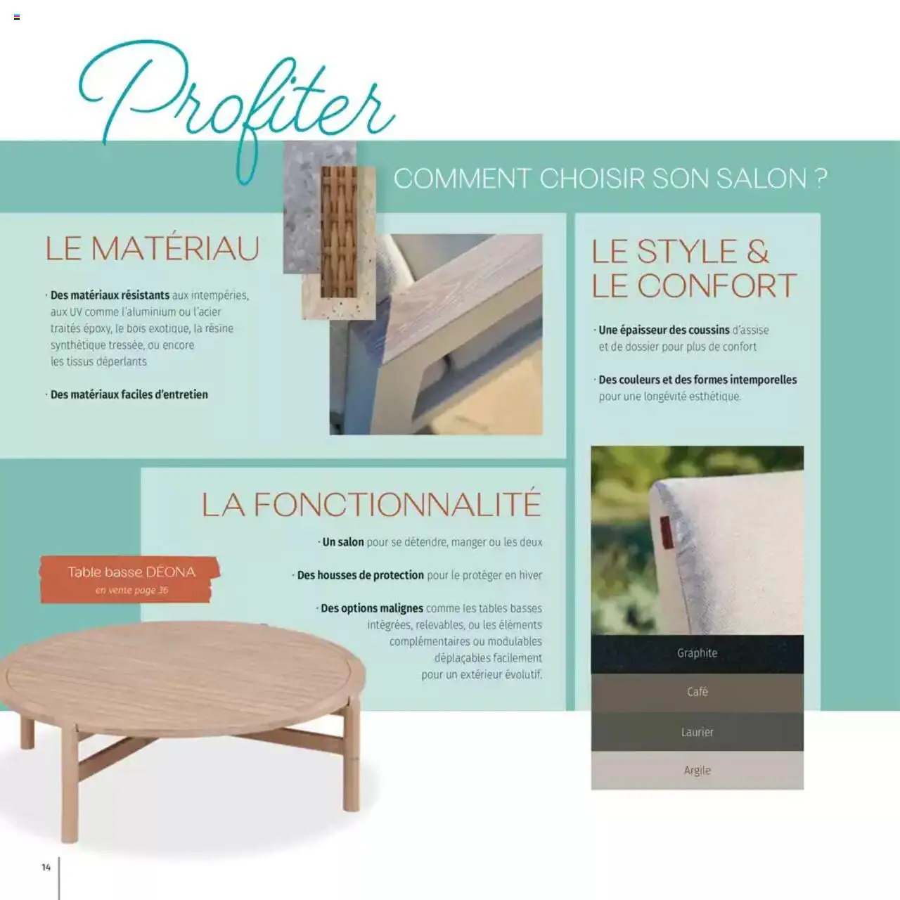  | Page: 14 | Produits: Argile, Table basse, Table, Café