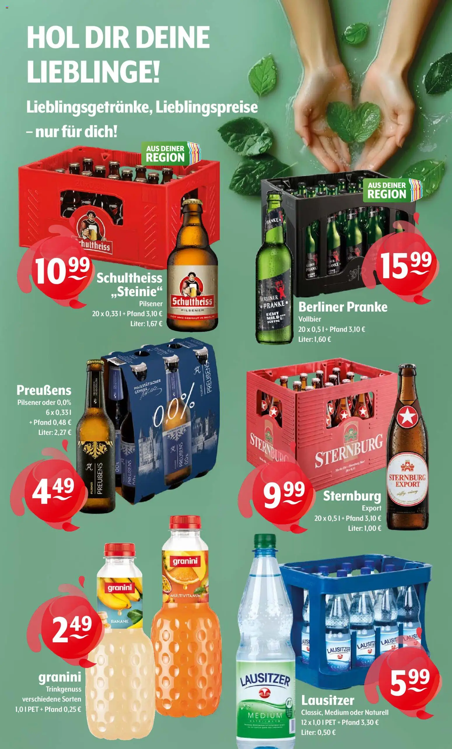 Getränke Hoffmann Prospekt 	 – gültig ab 20.04.2026 | Seite: 9 | Produkte: Berliner, Granini