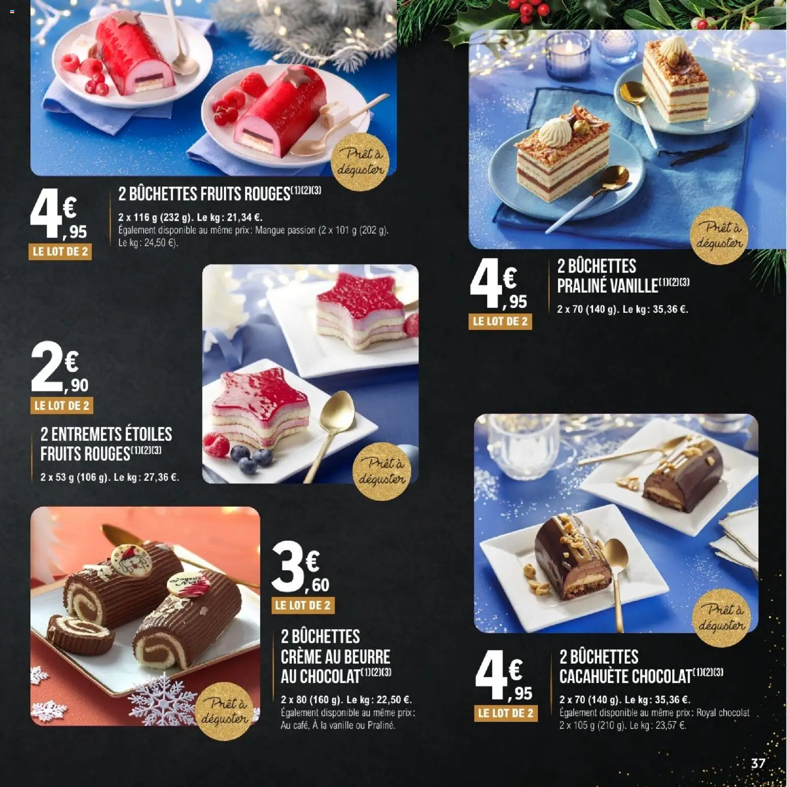 {H1} | Page: 37 | Produits: Cacahuète, Mangue, Beurre, Crème