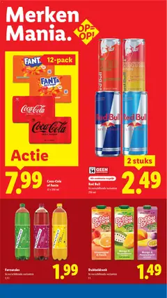 Coca-Cola of Fanta, 12 x 330 ml - Voorbeeld van een folder van Lidl, geldig van 03.11.2025 | Pagina: 18
