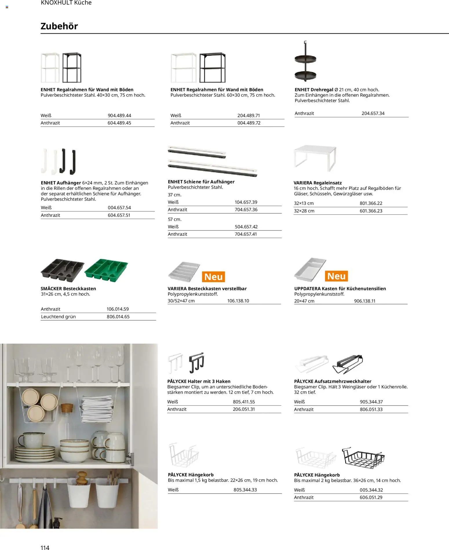 Ikea Prospekt 	 – gültig ab 01.04.2025 | Seite: 114 | Produkte: Küche