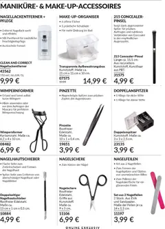 AVON Katalog April 2026 ab 01.04.2026 gültig | Seite: 169 | Produkte: Bad, Pinsel, Mascara, Nagellackentferner