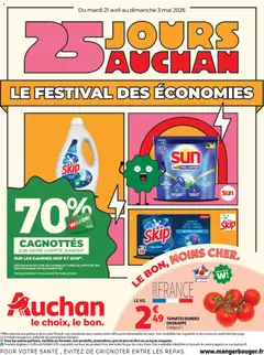 Auchan - Prévisualisation de Auchan prospectus valide à partir de 21.04.2026