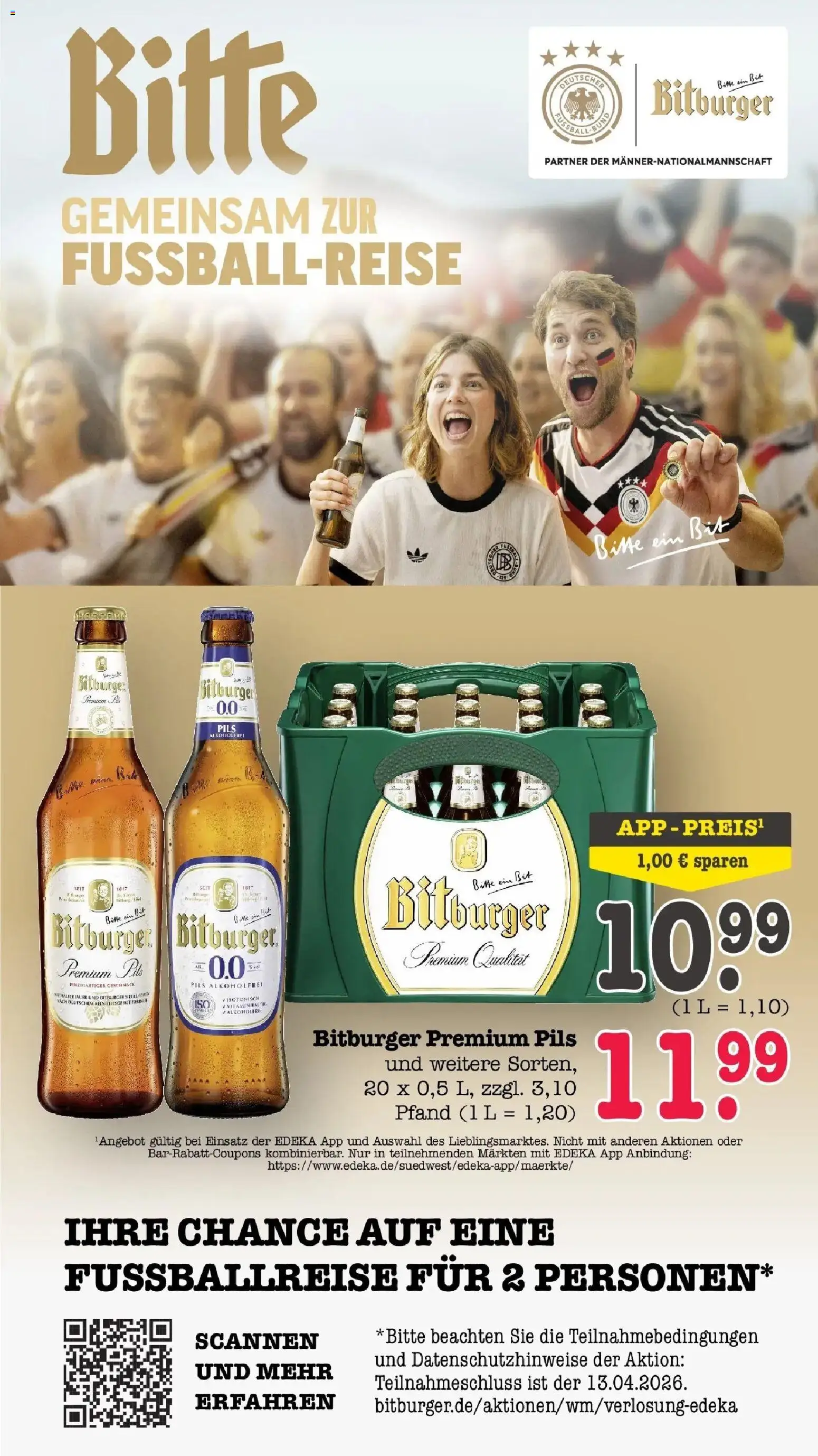E center Prospekt Sinzheim	 – gültig ab 05.04.2026 | Seite: 53 | Produkte: Bitburger, Pils