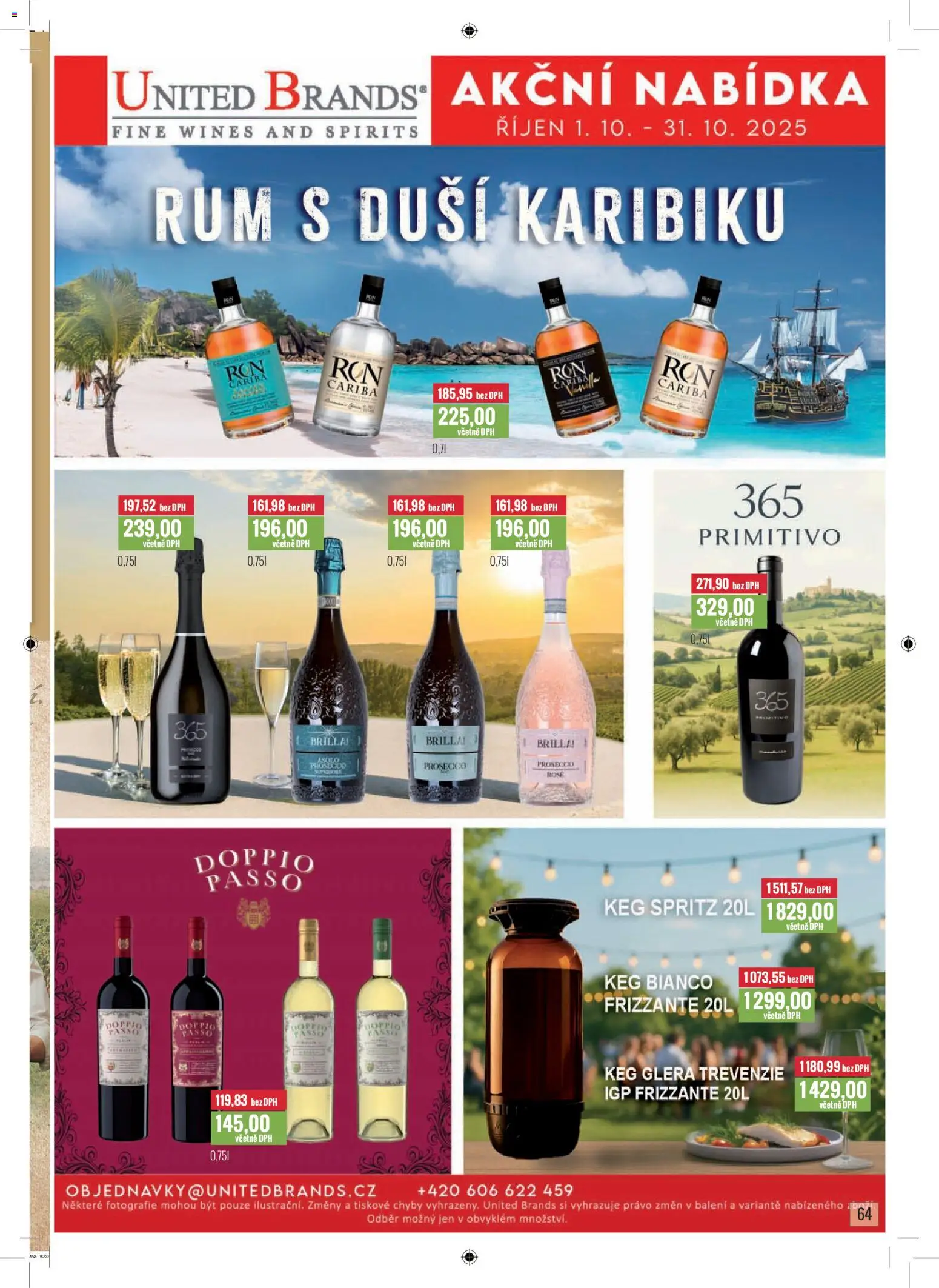 Ratio leták od 01.11.2025 | Strana: 65 | Produkty: Prosecco, Frizzante, Primitivo, Prosecco rosé