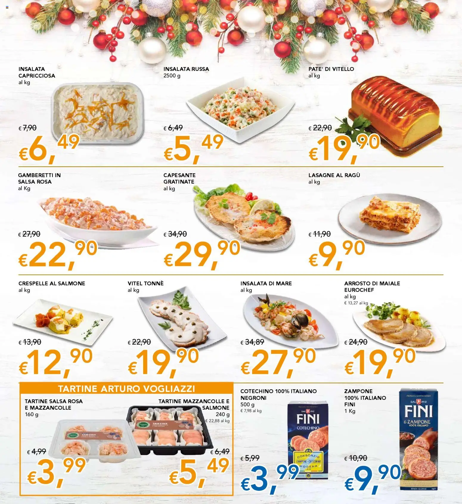 Volantino Migross del 18.12.2025 | Pagina: 5 | Prodotti: Mazzancolle, Ragú, The, Vitello