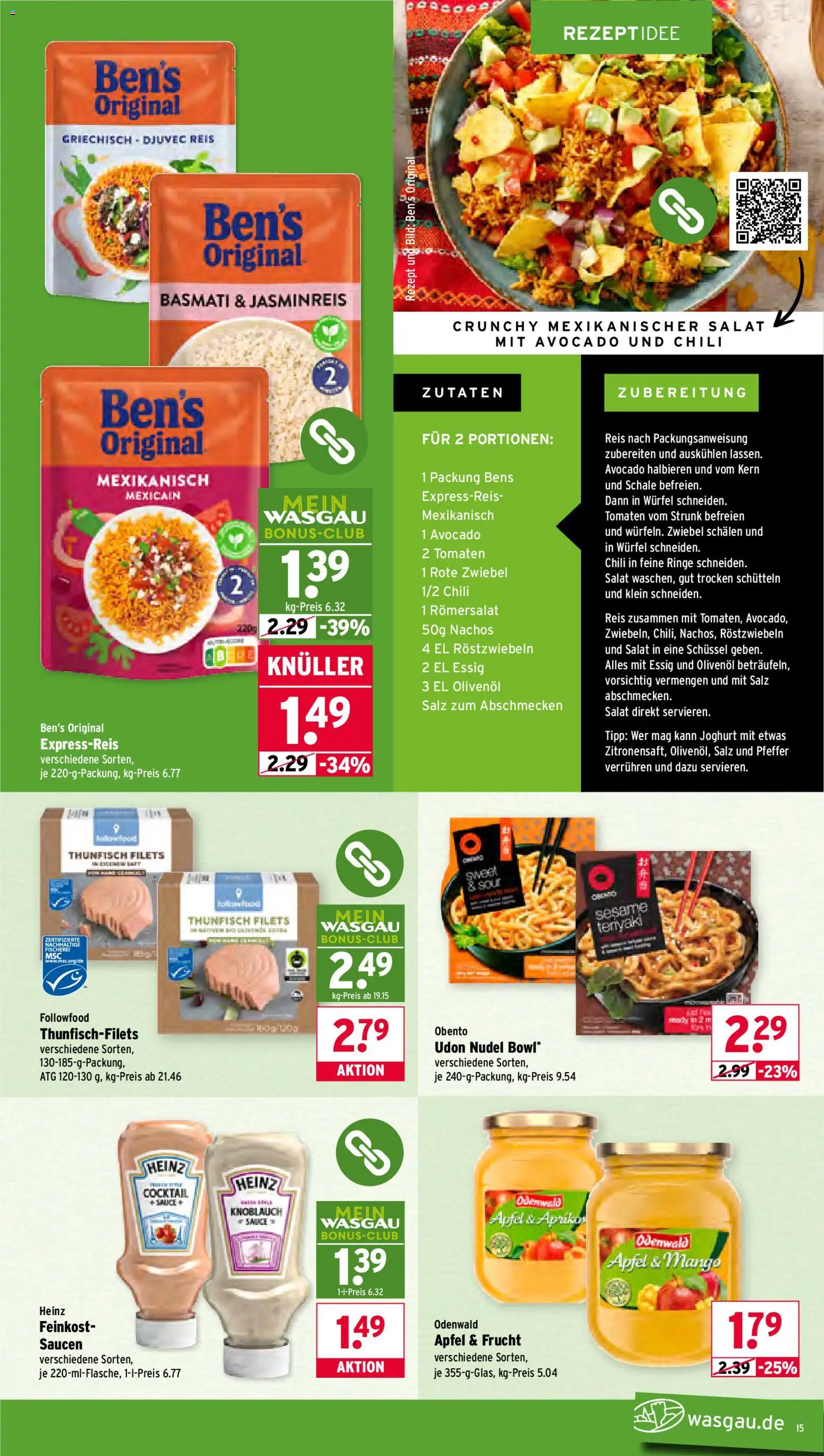 Wasgau Prospekt 	 – gültig ab 09.03.2026 | Seite: 15