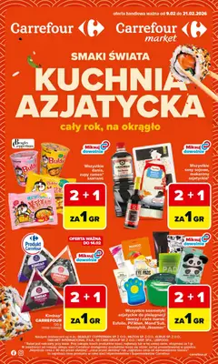 Pogląd oferty "Carrefour Gazetka - Kuchnia Azjatycka" - ważna od 09.02.2026