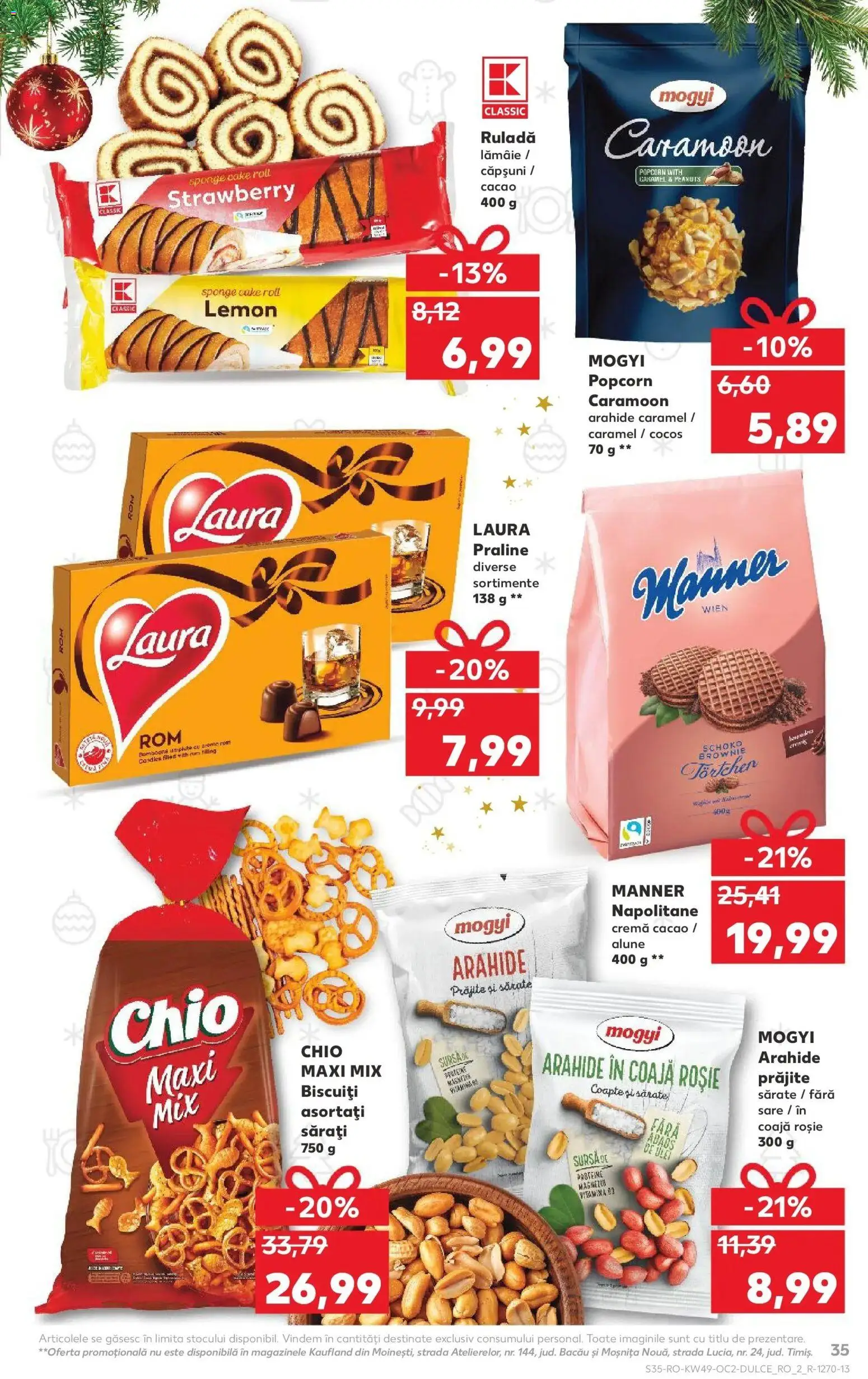 Noul catalog Kaufland – valabil de la 03.12.2025 | Pagină: 35 | Produse: Arahide, Cremă, Ulei, Lămâie