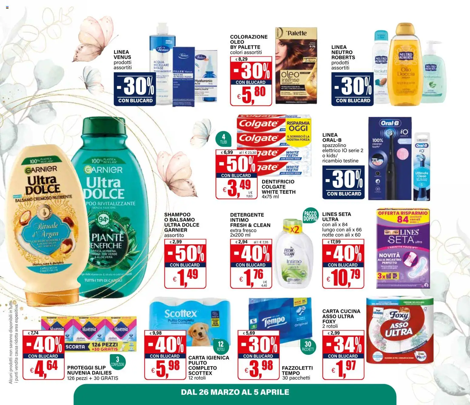 Volantino Il Gigante del 26.03.2026 | Pagina: 28 | Prodotti: Spazzolino, Intimo, The, Silicone