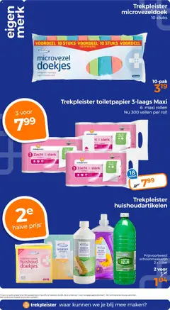 Trekpleister folder - Voorbeeld van een folder van Trekpleister, geldig van 14.04.2026 | Pagina: 54 | Producten: Ostyalap, Kan, Toiletpapier