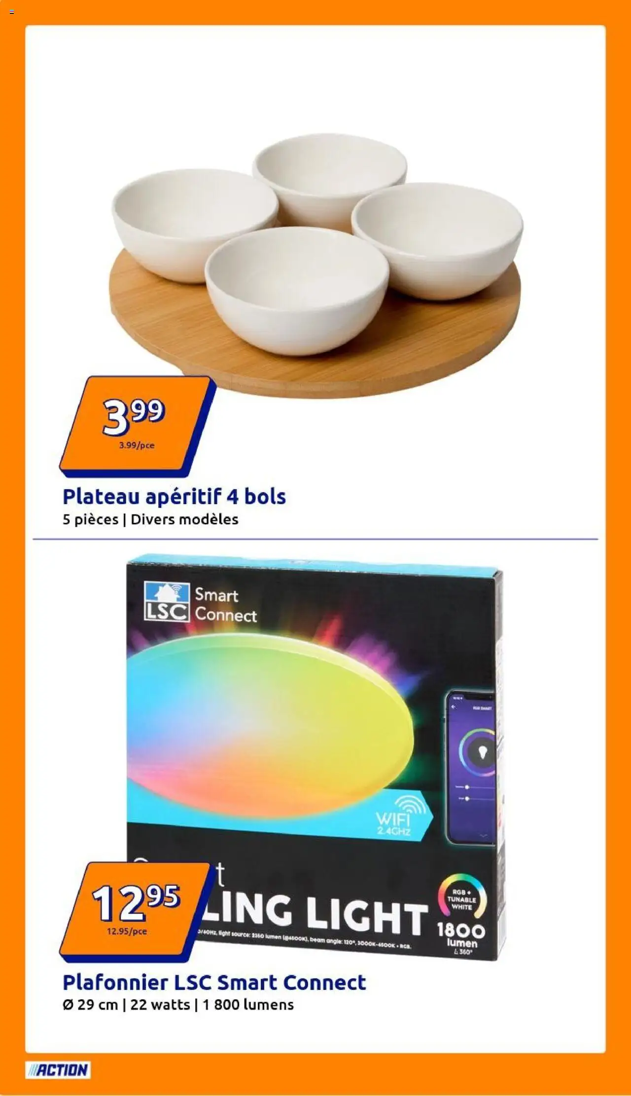 {H1} | Page: 18 | Produits: Plafonnier, Plateau
