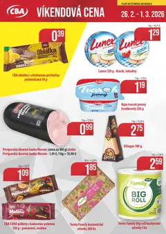 CBA Komfos leták platný od 26.02.2026