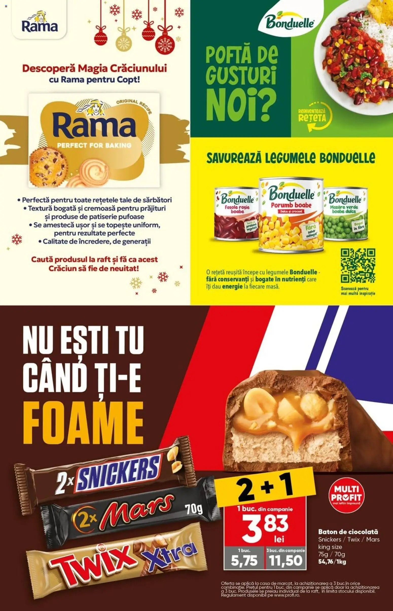 Noul catalog Profi – valabil de la 26.12.2025 | Pagină: 14 | Produse: Mazăre, Raft, Ciocolată, Zahăr