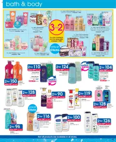 Clicks Specials │ valid from 08.07.2025 | Page: 15 | Products: Bath, Shower, Butter, Sauce