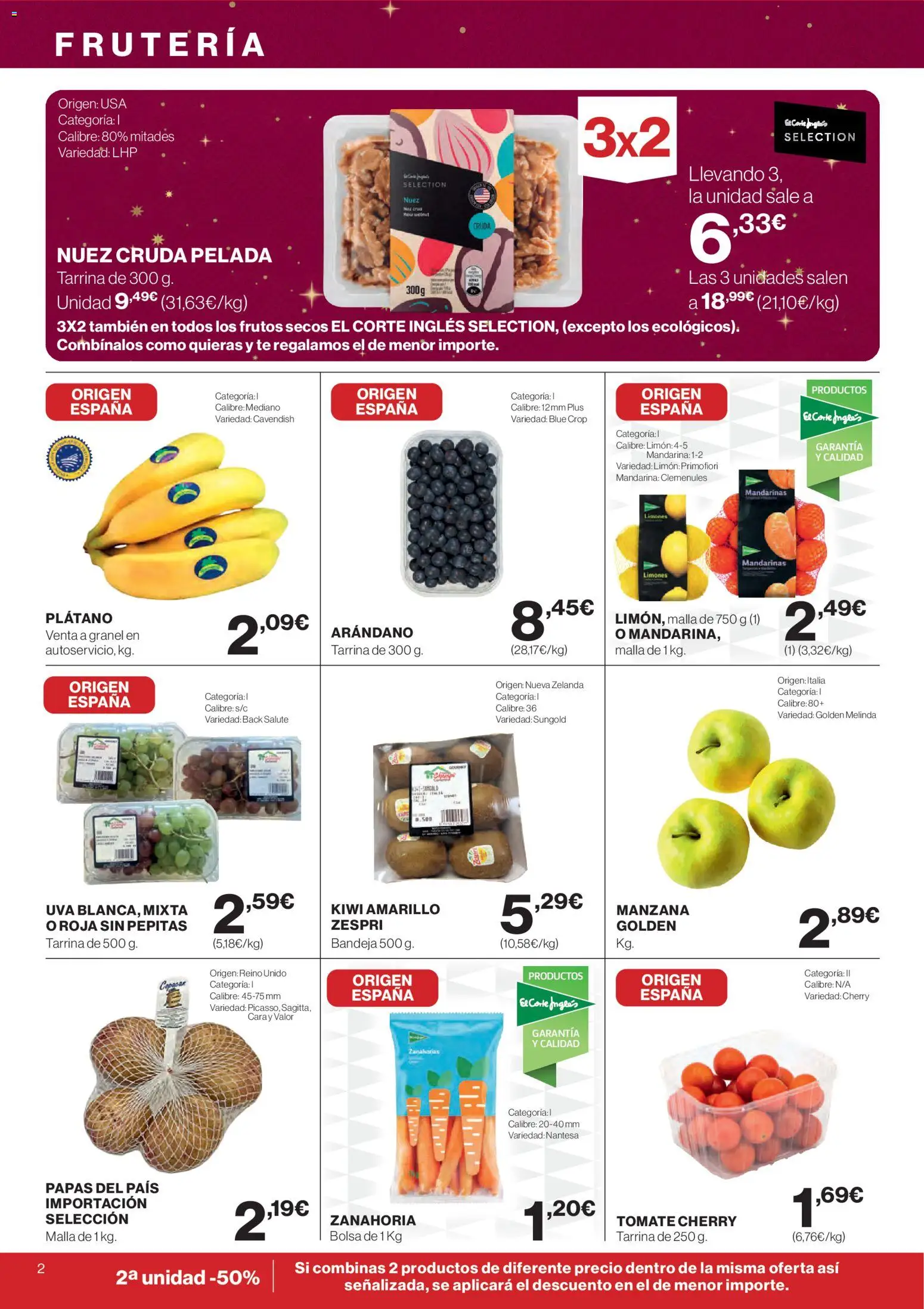 Supercor Canarias │ válido desde el 20.11.2025 | Página: 2 | Productos: Kiwi, Manzana, Bolsa, Bandeja