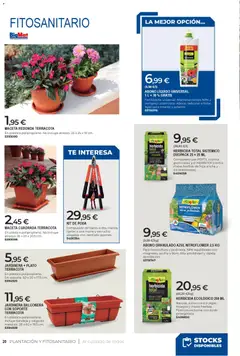 Vista previa BigMat - Jardin y Piscinas 2026 válido desde el 23.03.2026 | Página: 20 | Productos: Serrucho, Jardinera, Té, Bandeja