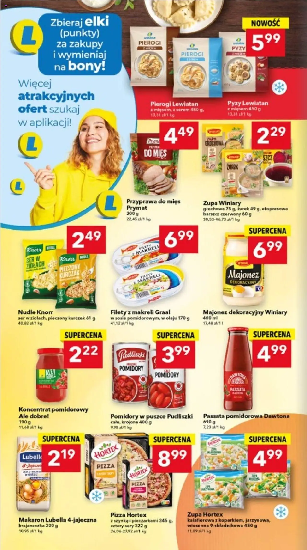 Lewiatan gazetka - Ostrów Wielkopolski od 11.09.2025 | Strona: 4 | Produkty: Zurek, Szynka, Passata pomidorowa, Makaron