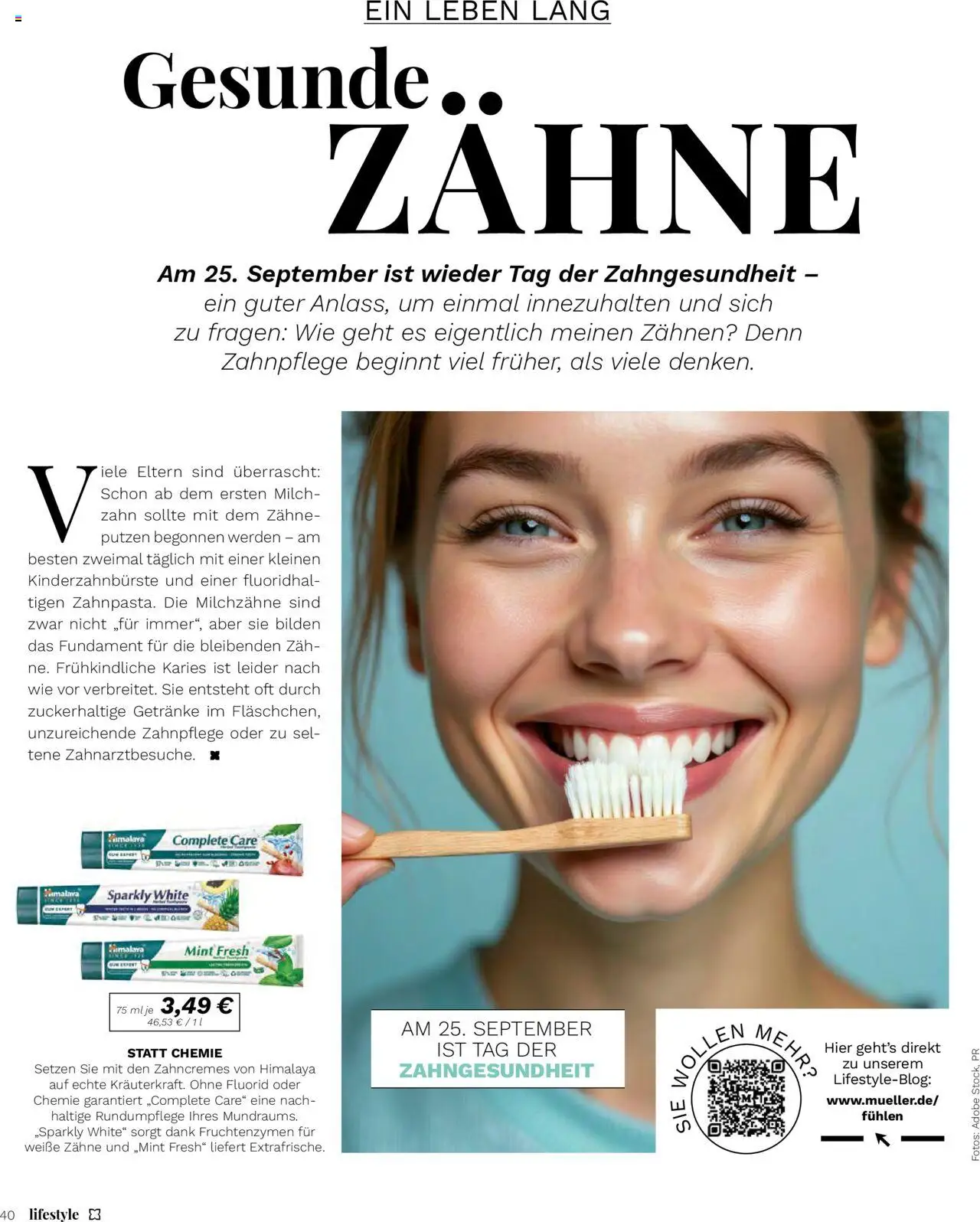 Müller  Lifestyle – gültig ab 15.09.2025 | Seite: 40 | Produkte: Milch