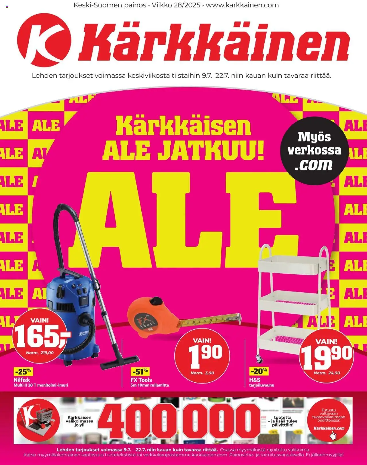  | Sivu: 1 | Tuotteet: Rullamitta