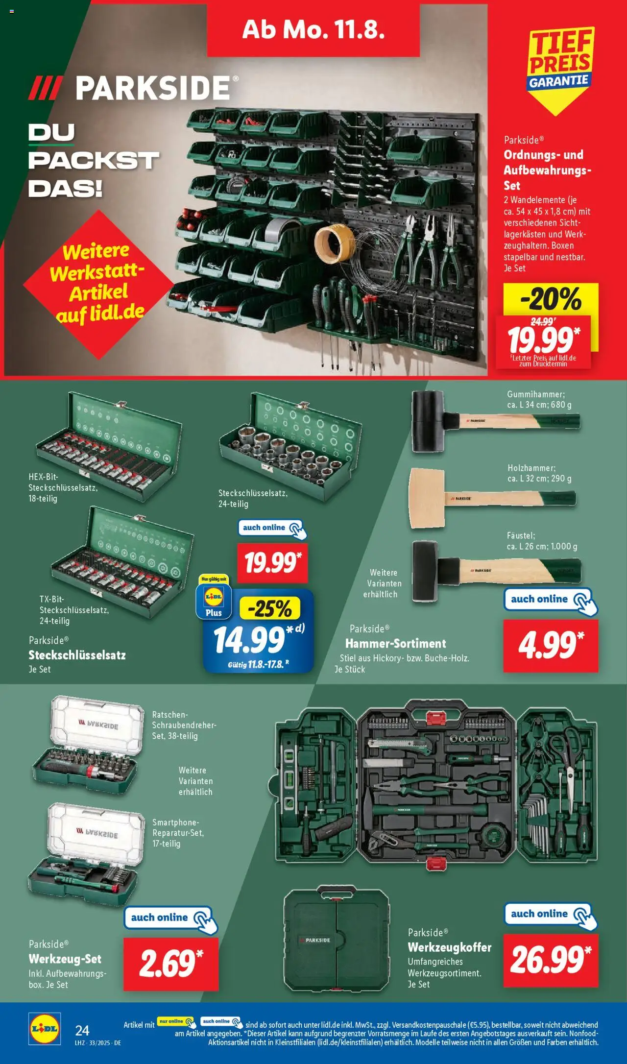 Lidl Prospekt Dornstetten - gültig ab dem 11.08.2025 | Seite: 34