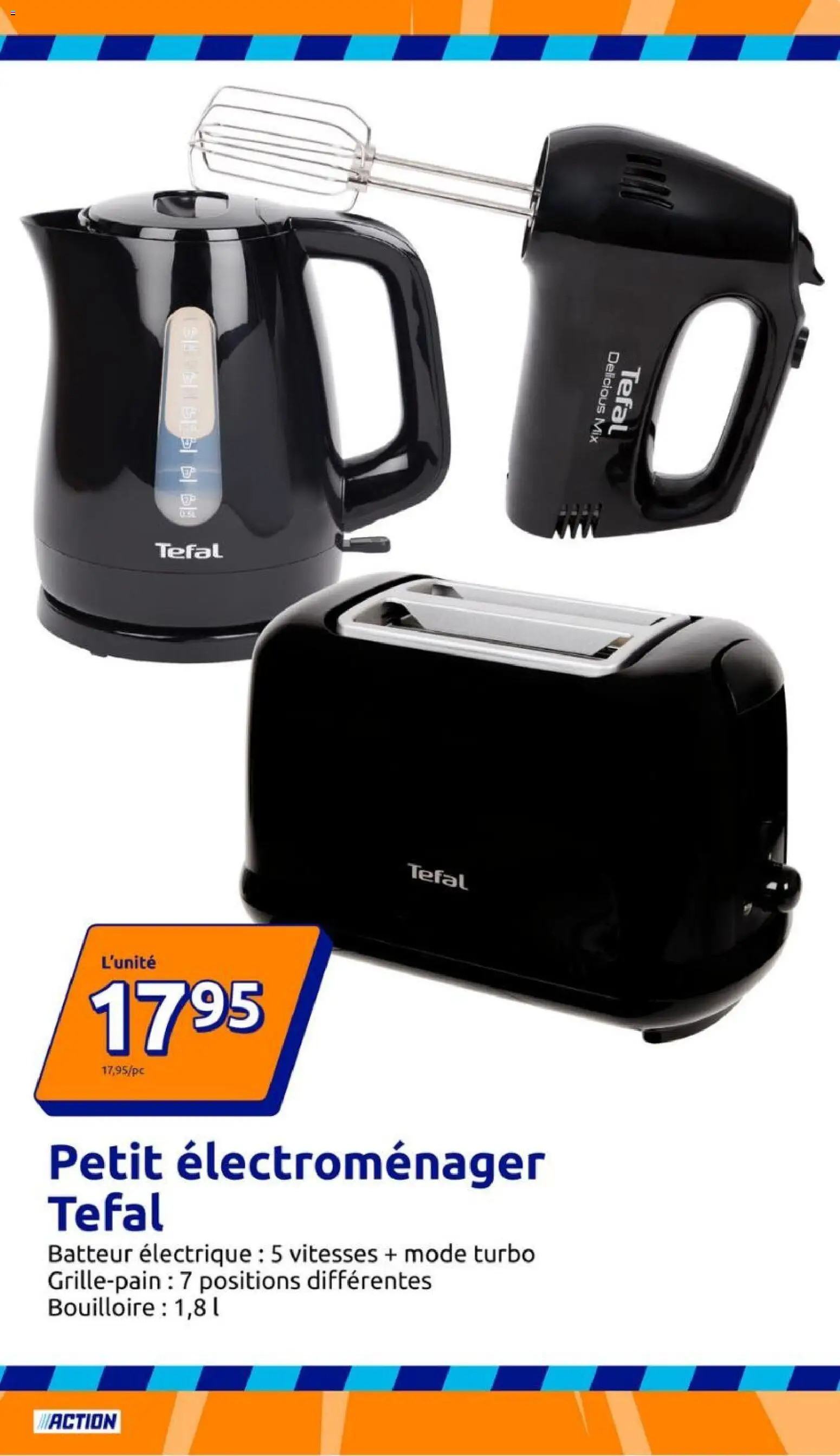 {H1} | Page: 9 | Produits: Petit électroménager, Bouilloire, Batteur, Tefal