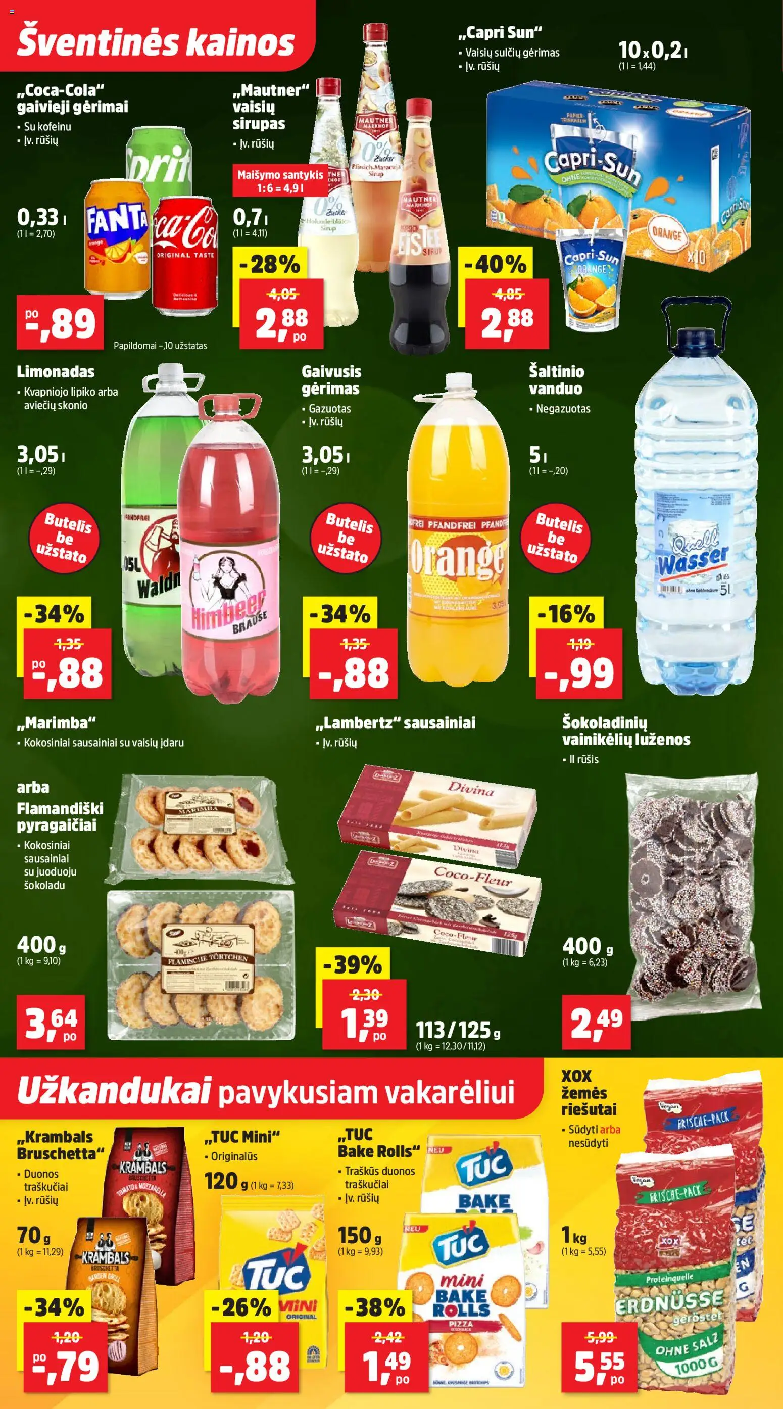 Thomas Philipps akcijos nuo 22.12.2025 | Puslapis: 2 | Prekių: Riešutai, Sausainiai, Traškučiai, Limonadas