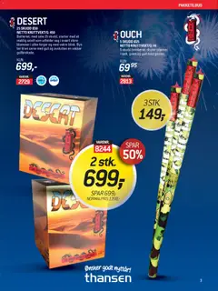 Forhåndsvisning av THANSEN Fyrverkeri gyldig fra 27.12.2025 | Side: 3 | Produkter: Cremă pentru față