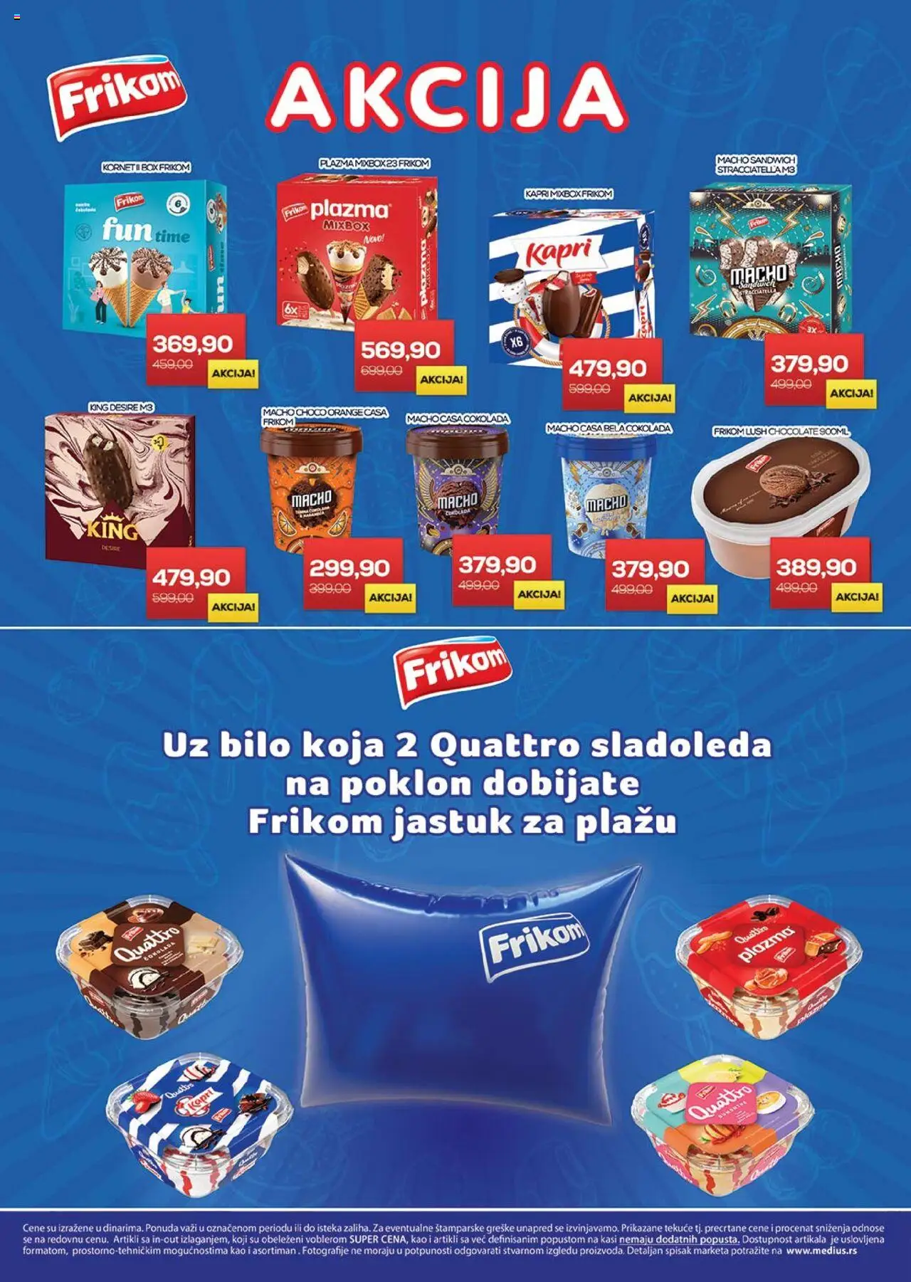 Medius katalog - važi od 12.08.2025 | Strana: 24 | Proizvode: Jastuk, Plazma, Čokolada