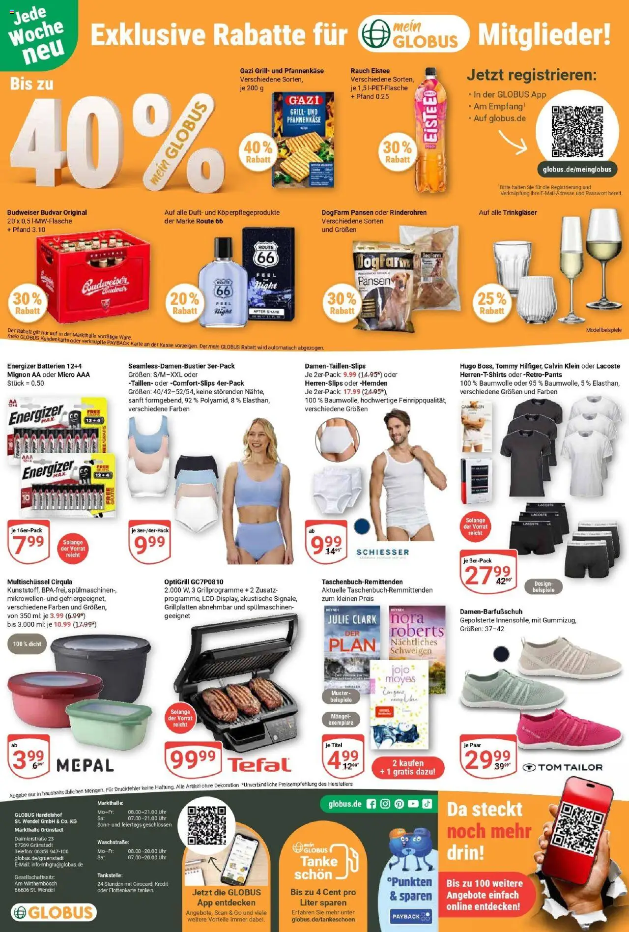 Globus prospekt Bobenheim-Roxheim	 - gültig ab dem 15.06.2025 | Seite: 18 | Produkte: Batterien, Duft, Telefon, Uhr