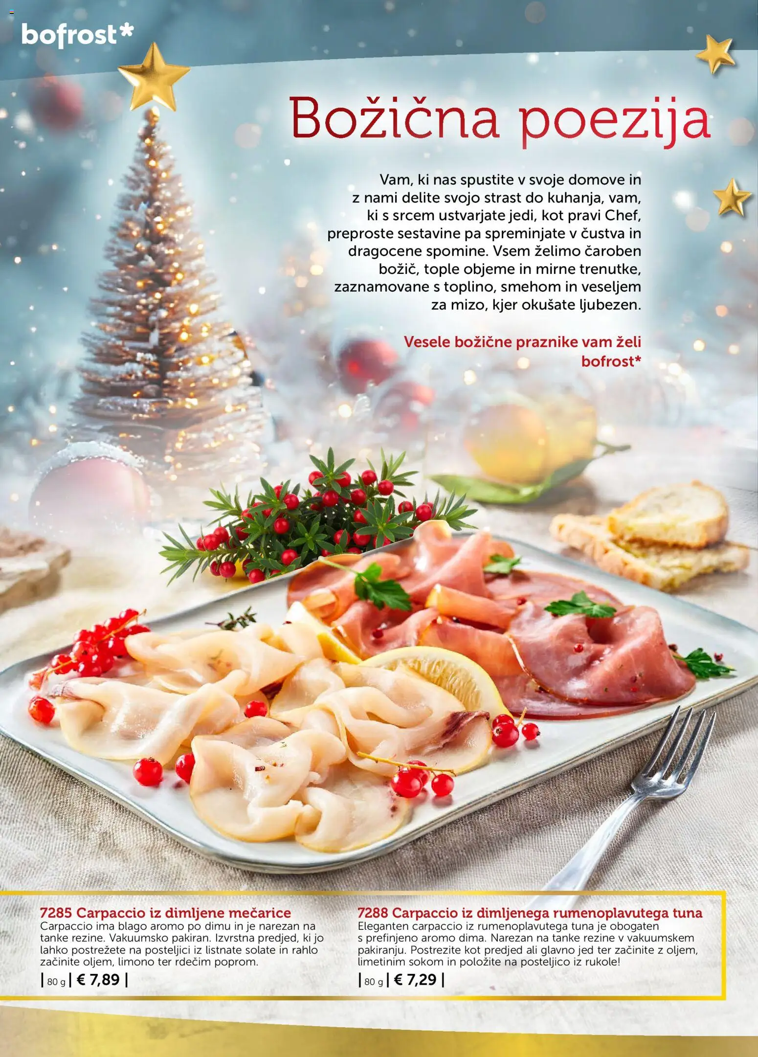 Novi Bofrost katalog ponudbe – veljaven od 01.12.2025 | Stran: 2 | Izdelki: Tuna
