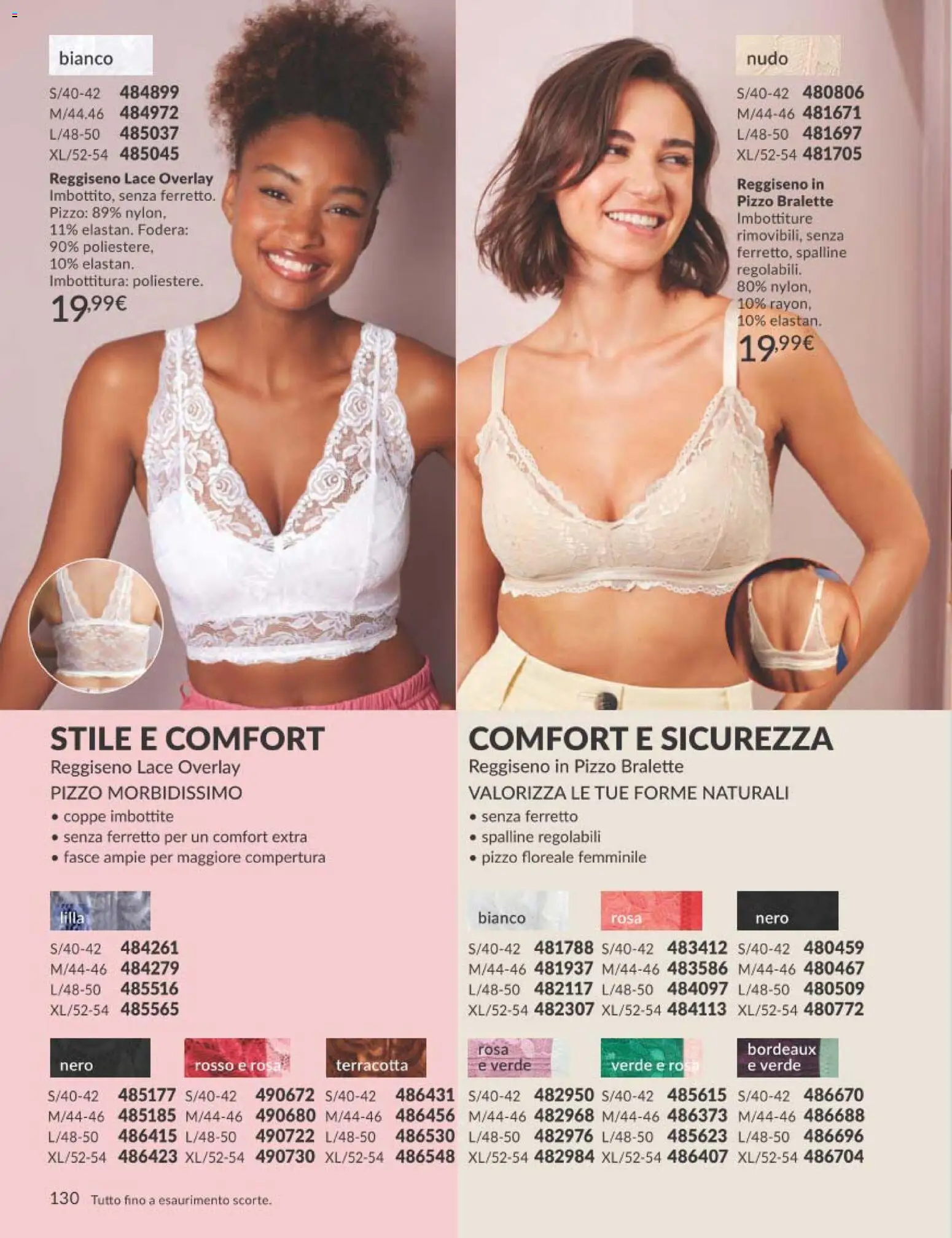 Volantino Avon del 01.02.2026 | Pagina: 130 | Prodotti: Reggiseno, Bralette