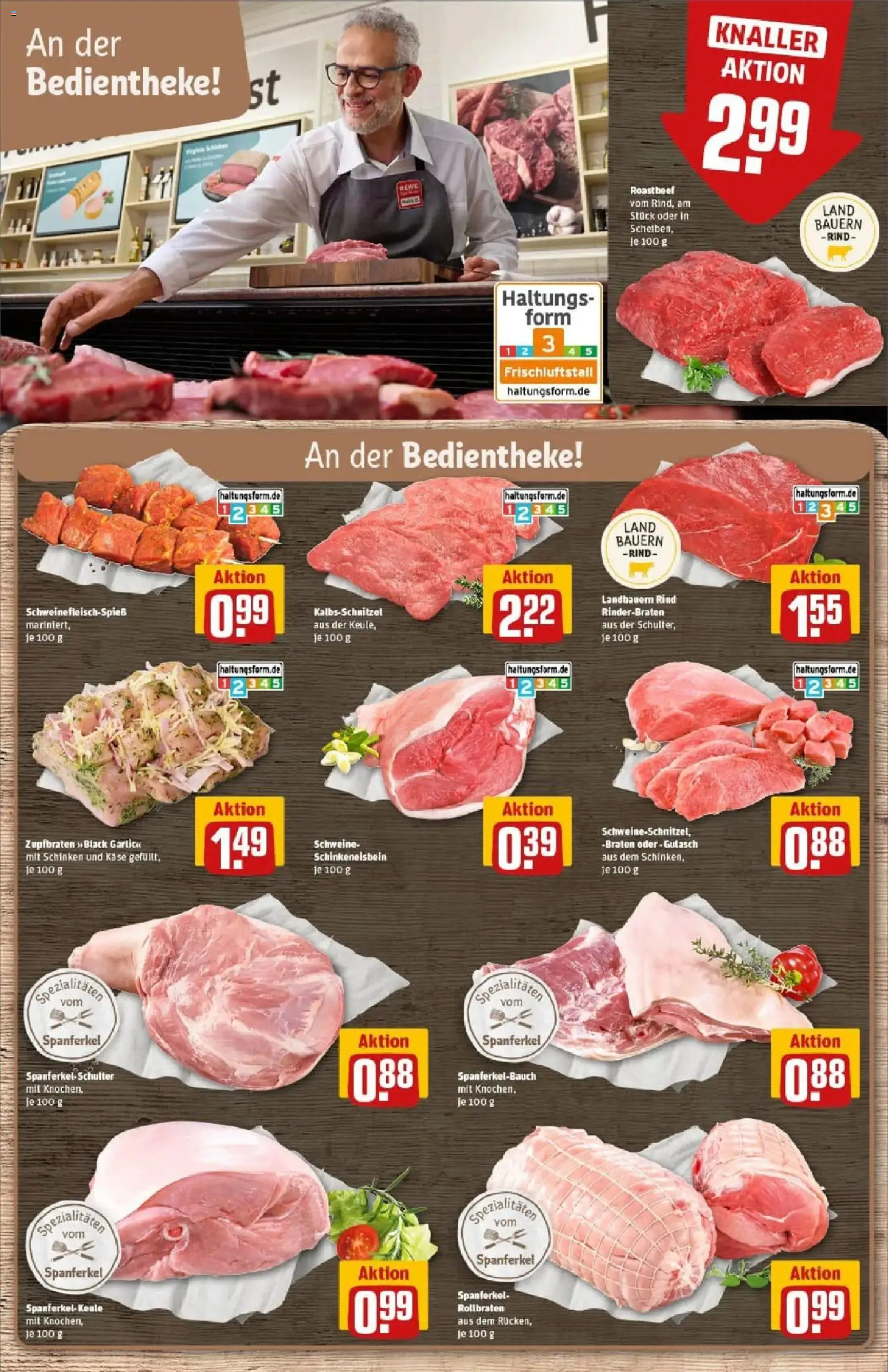 Rewe prospekt Weinheim	 – gültig ab 26.01.2026 | Seite: 9 | Produkte: Rinderbraten, Käse, Roastbeef, Schinken