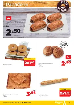 Vista previa Alimerka folleto Asturias válido desde el 23.03.2026 | Página: 9 | Productos: Croissant, Panadería
