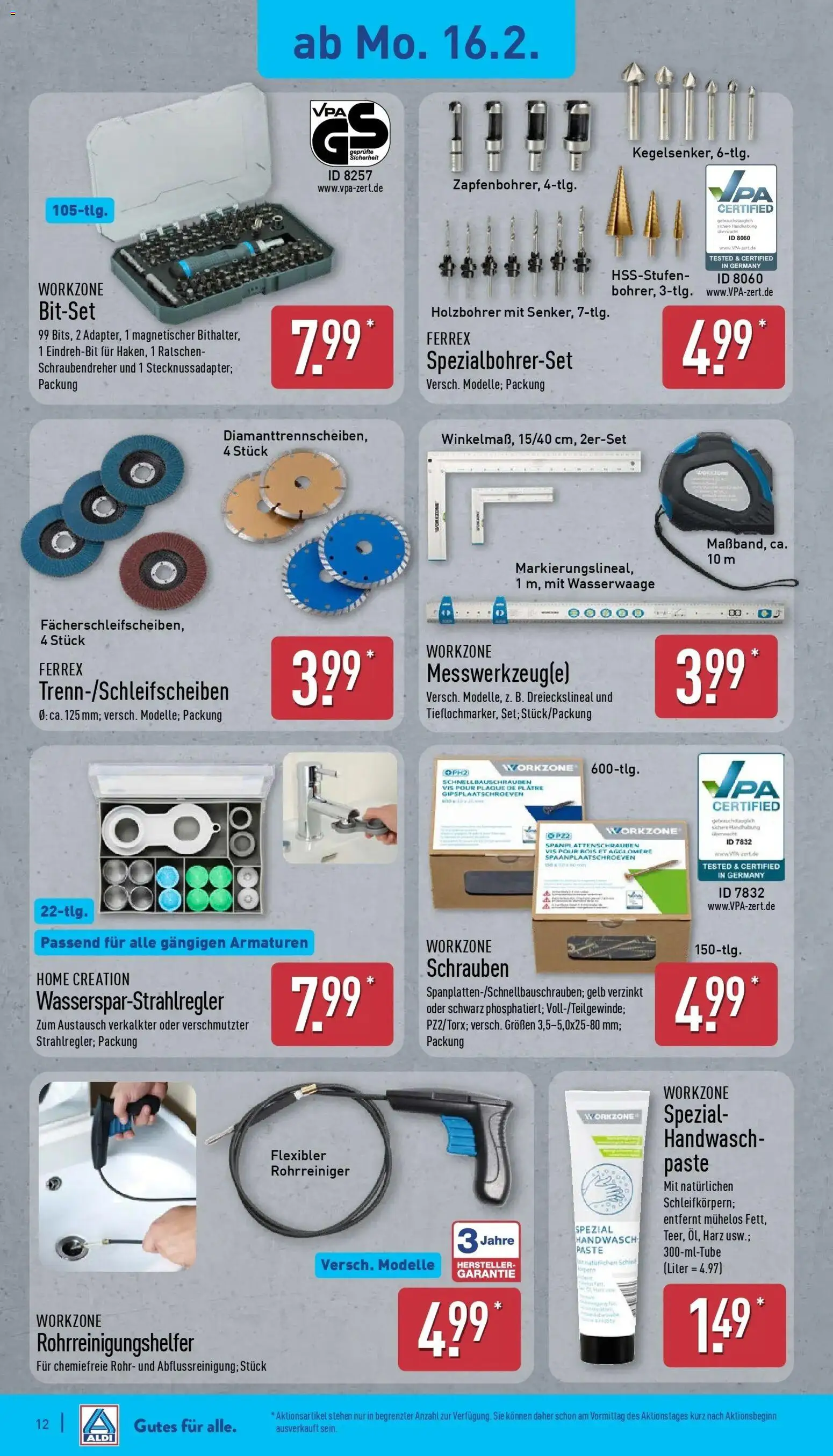 Aldi - ALDI Nord: Wochenangebote – gültig ab 15.02.2026 | Seite: 17 | Produkte: Home creation