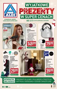 Pogląd oferty "Aldi Gazetka - Katalog prezentowy" - ważna od 03.11.2025