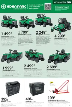 Espace Emeraude - Prévisualisation de Espace Emeraude catalogue valide à partir de 25.02.2026 | Page: 3 | Produits: Tondeuse, Batterie
