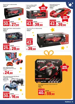 Anteprima del volantino Iper Giocattoli catalogo valido a partire dal 05.11.2025 | Pagina: 33 | Prodotti: Radio, Scala